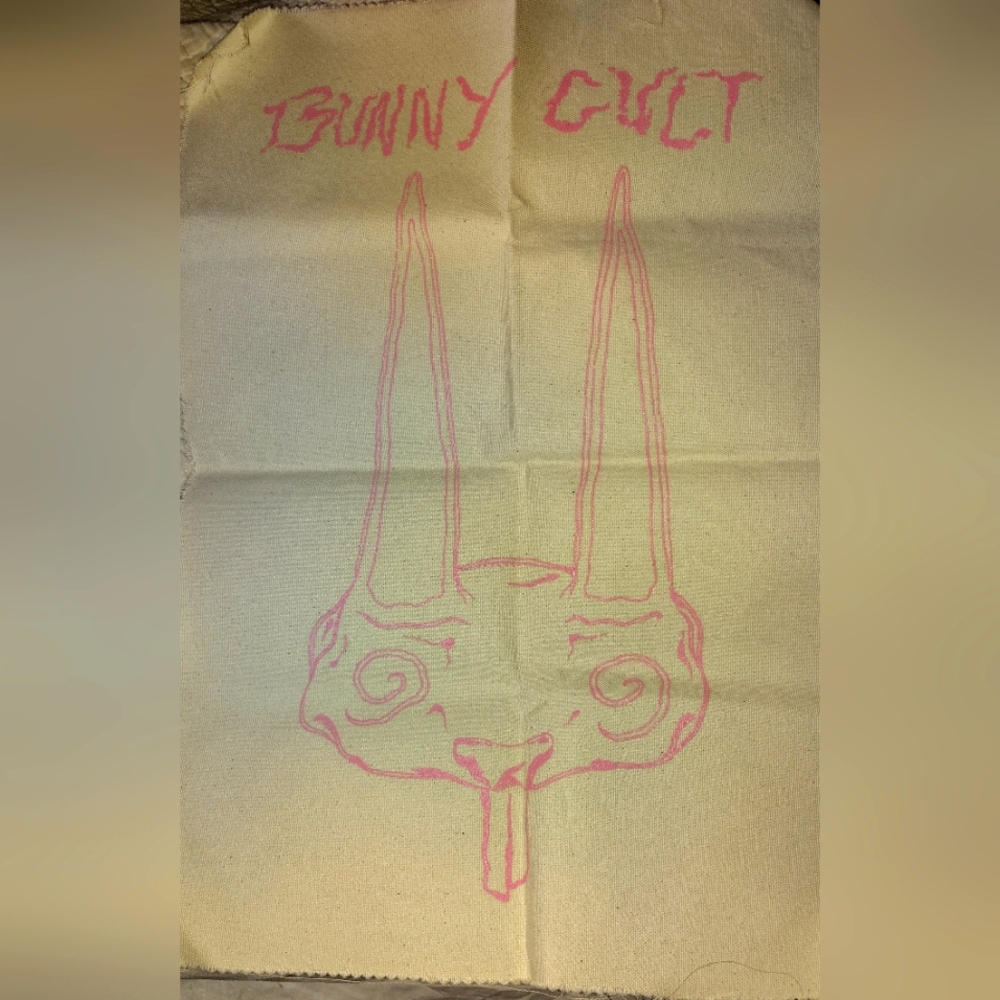 Bunny Cult Back Patch Handmade Punk Rock NOLA